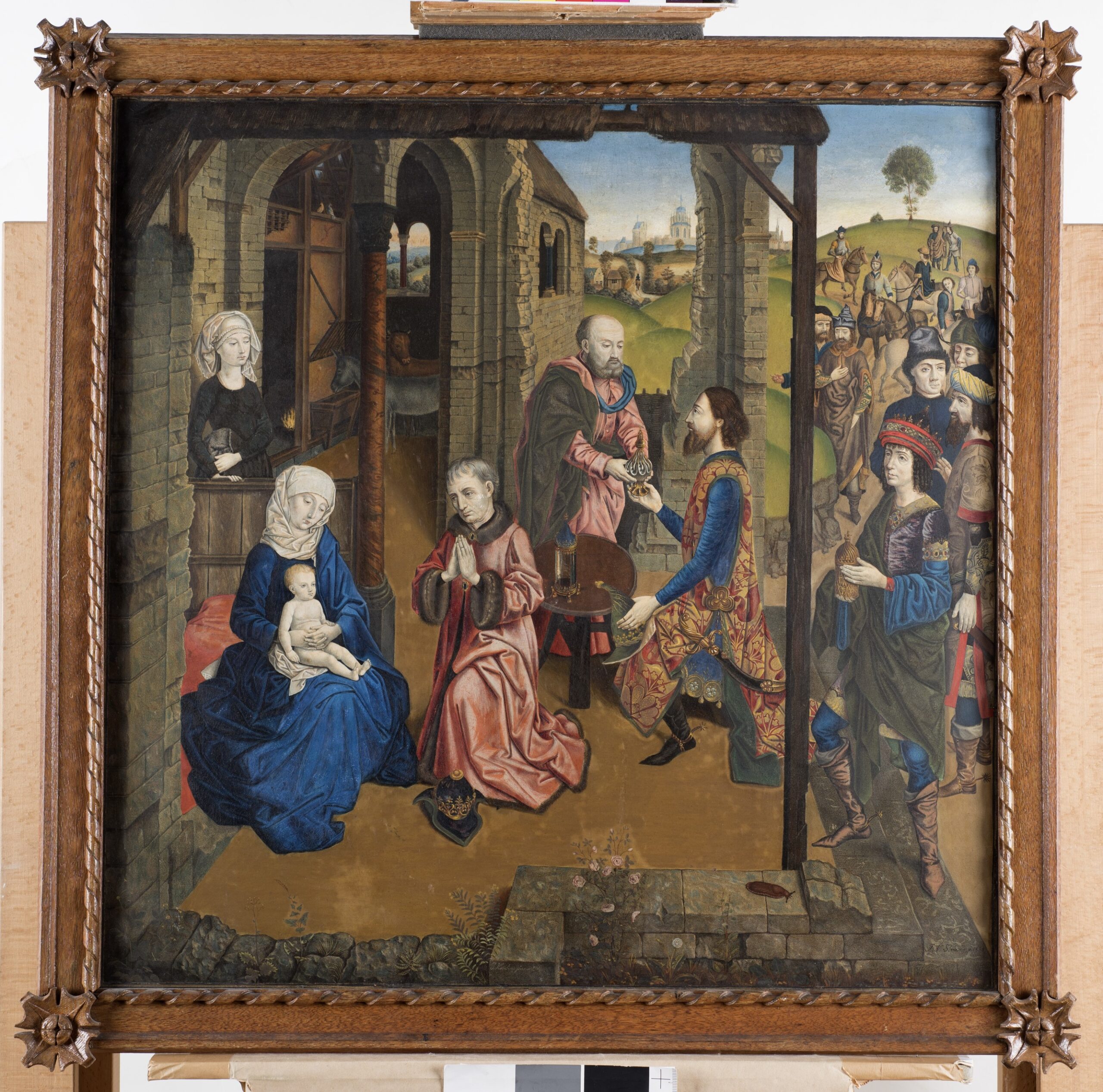 Anbetung der drei Könige, 1735, Tilman Holly