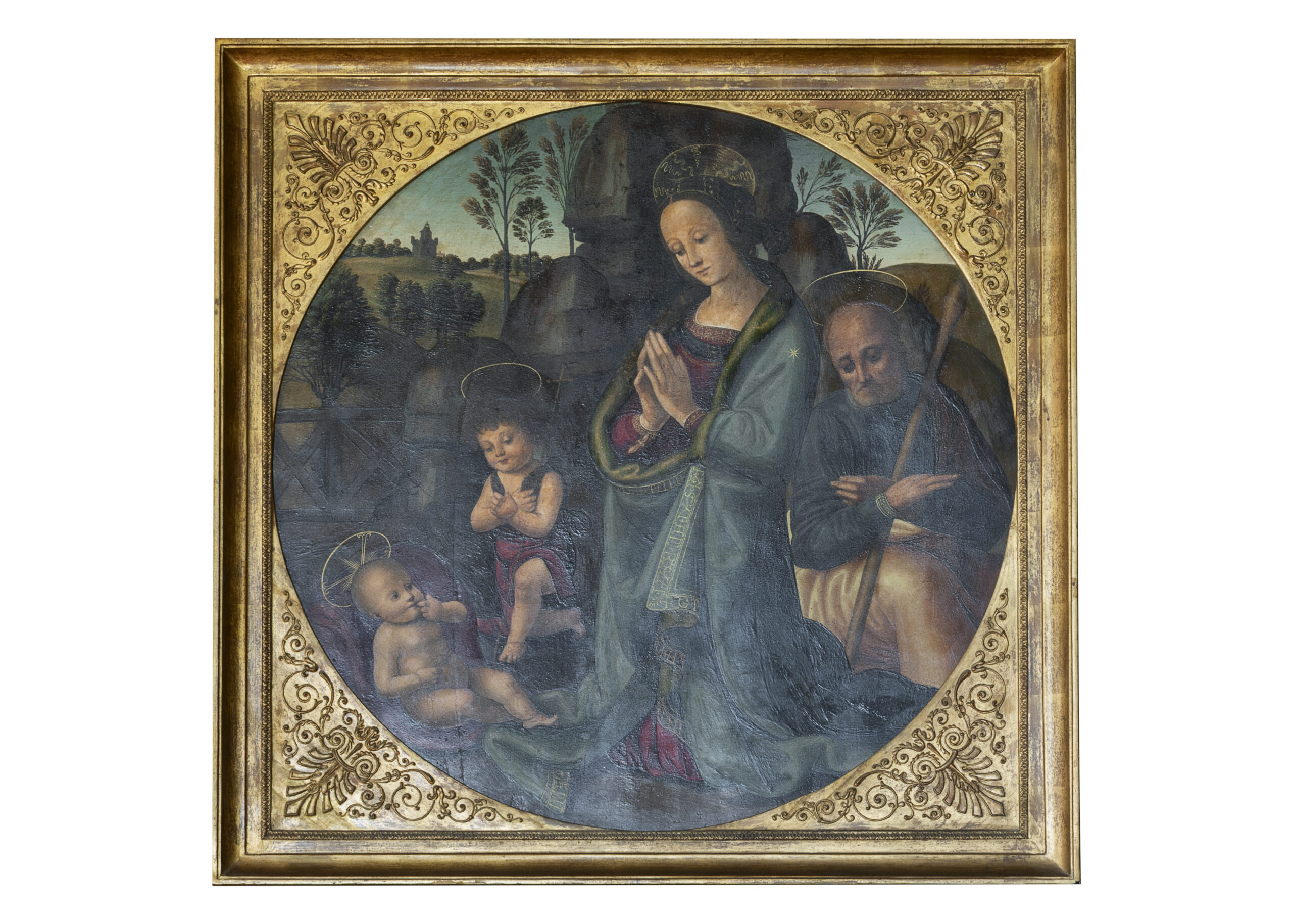 Heilige Familie mit Johannesknaben, 1379, Elisa Fischer